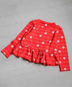 ワッフルペプラムTシャツ_942885
