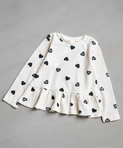 ワッフルペプラムTシャツ