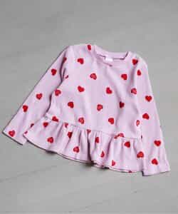 ワッフルペプラムTシャツ_942887