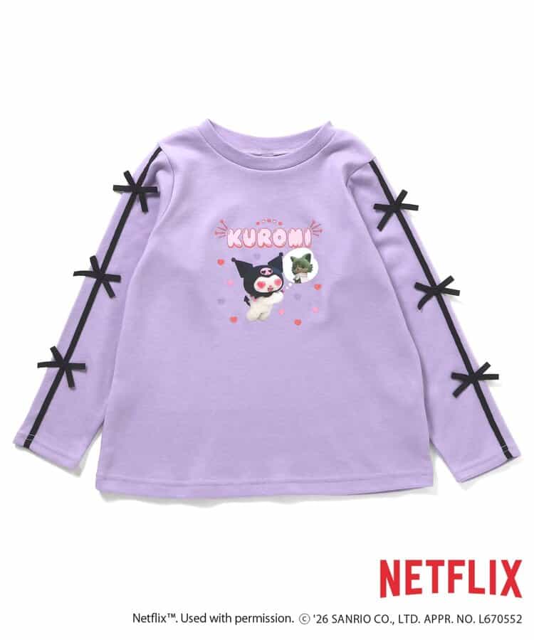 【マイメロディ＆クロミ】NETFLIX MYMELODY＆KUROMI 転写Tシャツ _940315