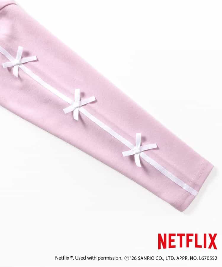 【マイメロディ＆クロミ】NETFLIX MYMELODY＆KUROMI 転写Tシャツ _940318