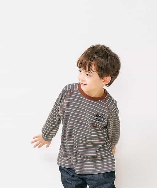 ワンポイントロゴワッフルTシャツ