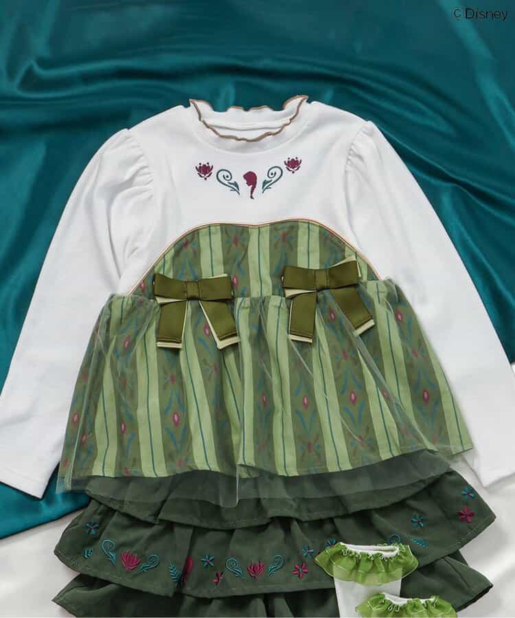 ディズニーキャラクターペプラムトップス