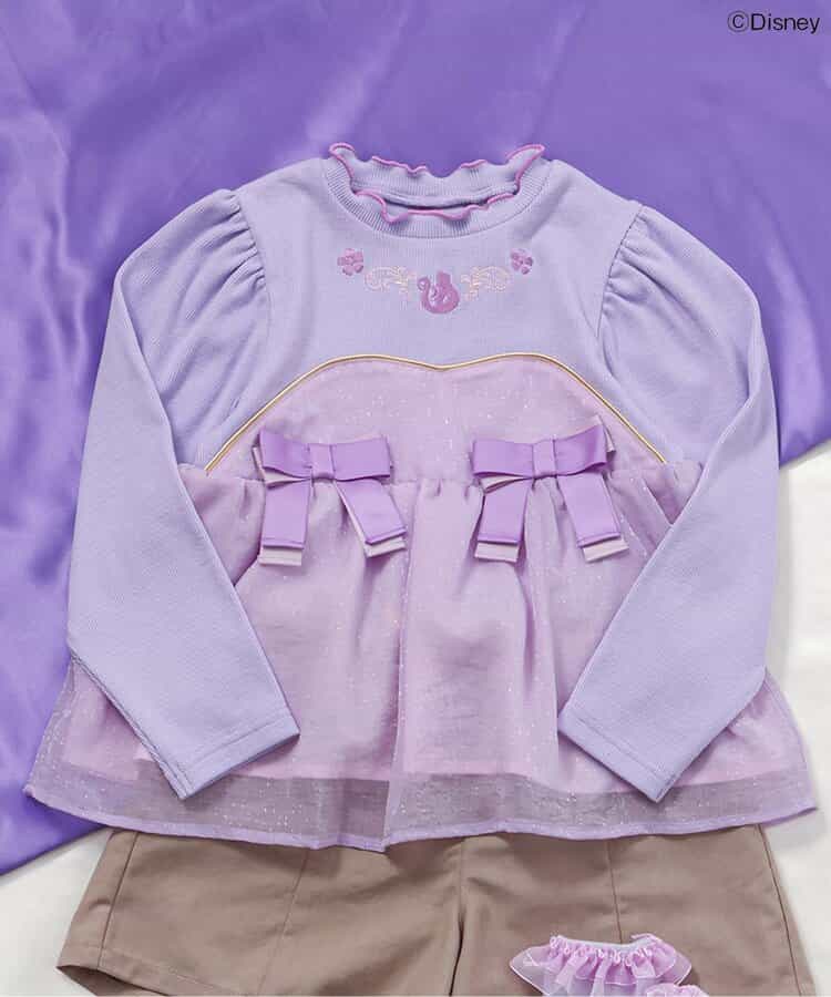 ディズニーキャラクターペプラムトップス