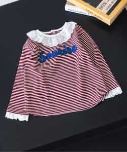 レースドッキングロゴTシャツ_952445