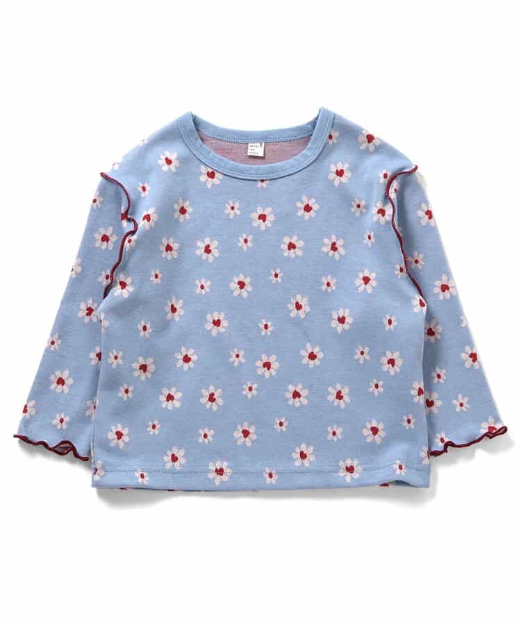 【リンク】ジャガード総柄Tシャツ_970037