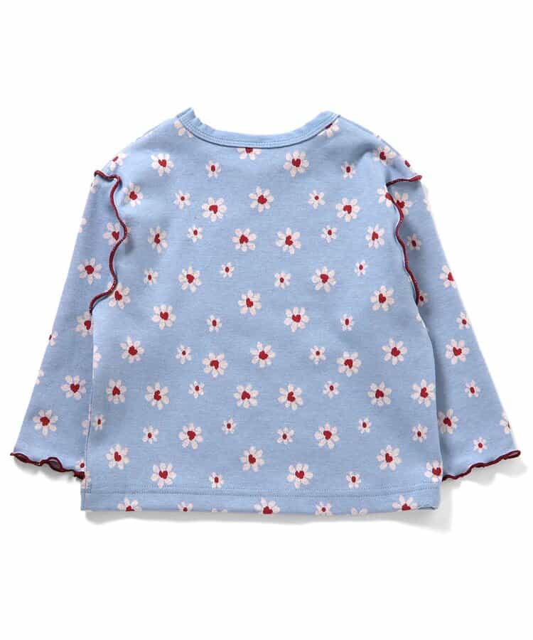 【リンク】ジャガード総柄Tシャツ_970038