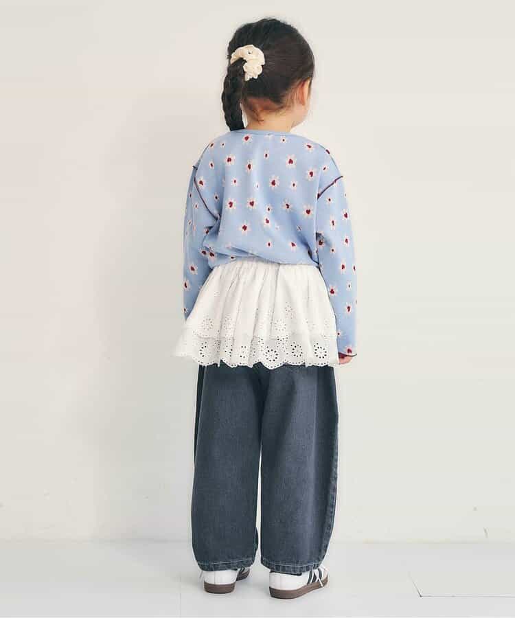 【リンク】ジャガード総柄Tシャツ_970040