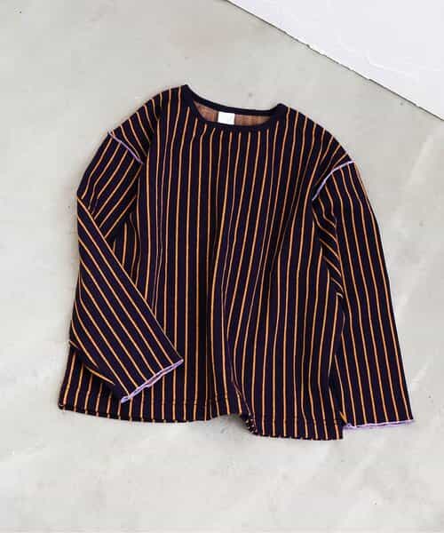 【リンク】ジャガード総柄Tシャツ