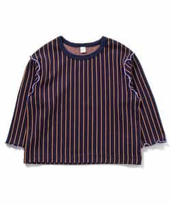 【リンク】ジャガード総柄Tシャツ_970042