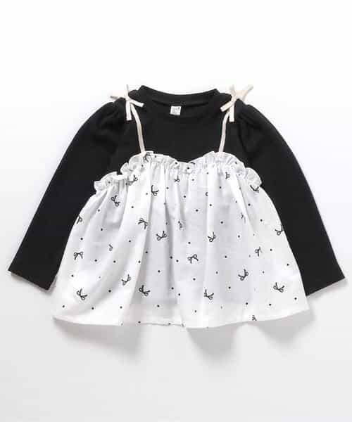 ★SALE★ワッフルドッキングフレアトップス