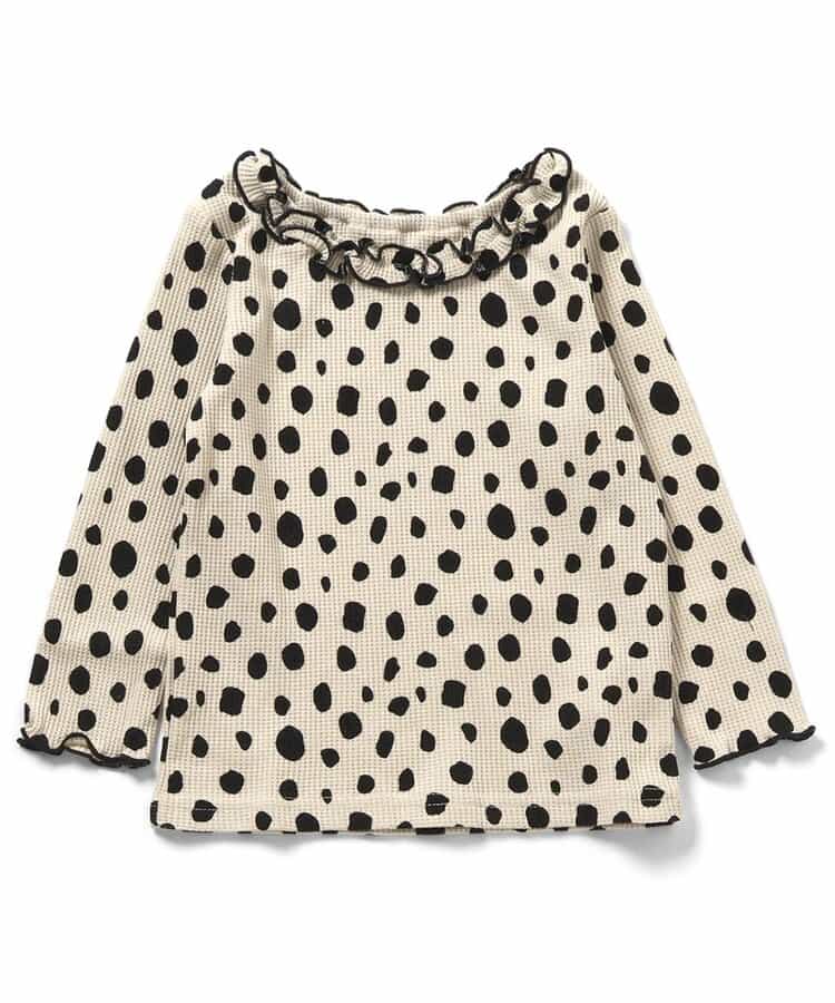 【リンク】ワッフルアソート襟フリルTシャツ_949257