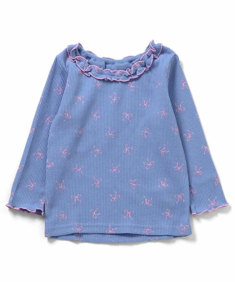 【リンク】ワッフルアソート襟フリルTシャツ_949261