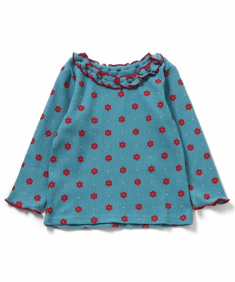 【リンク】ワッフルアソート襟フリルTシャツ_949266