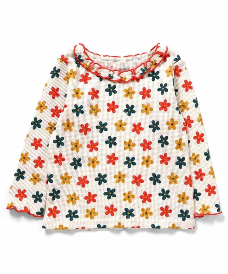 【リンク】ワッフルアソート襟フリルTシャツ_949270