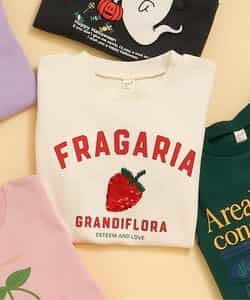 ★SALE★5柄モチーフスウェットライクTシャツ