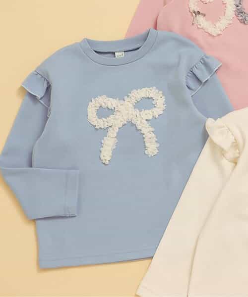 WEB限定 GIRLSモチーフスウェットライクTシャツ