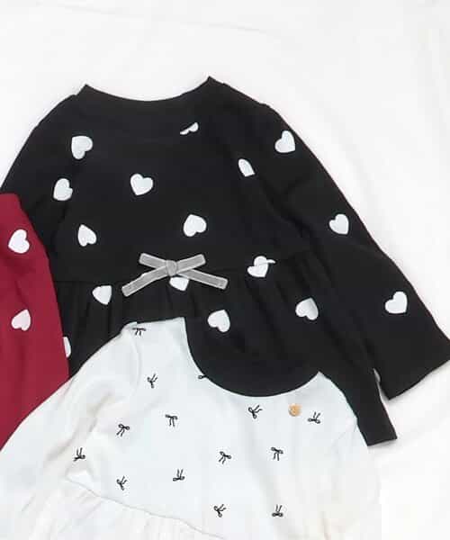 ペプラムフレアTシャツ/7days Style