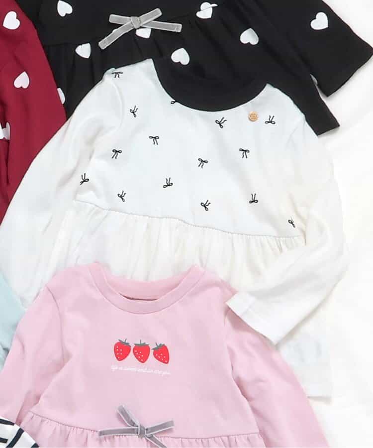 ペプラムフレアTシャツ/7days Style