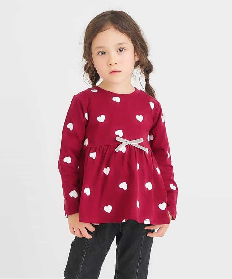 ペプラムフレアTシャツ/7days Style