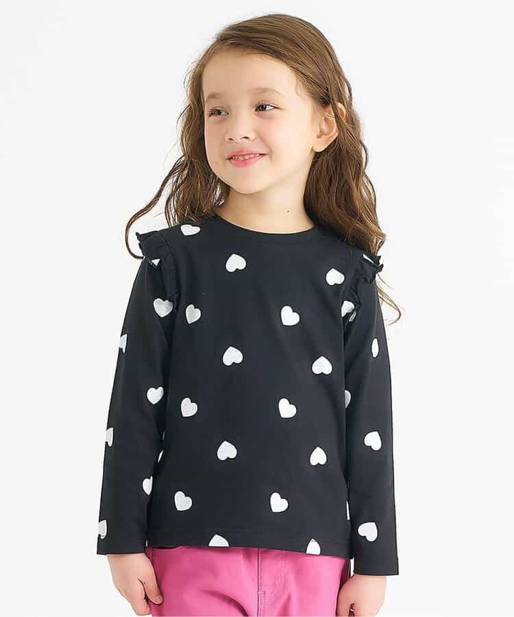 WEB限定 肩フリルTシャツ/7days Style