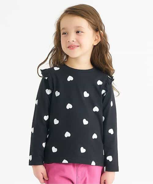 WEB限定 肩フリルTシャツ/7days Style