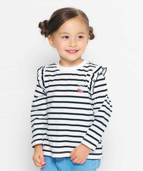 WEB限定 肩フリルTシャツ/7days Style（V406925）|apres les