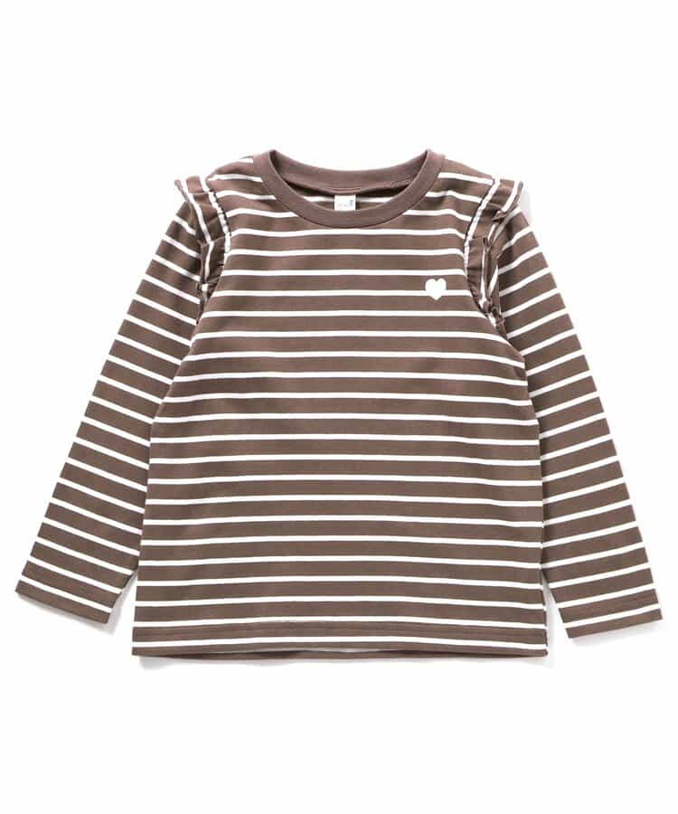 7days Style |ワンポイント肩フリルTシャツ