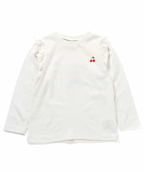 7days Style |ワンポイント肩フリルTシャツ（V406934）|apres