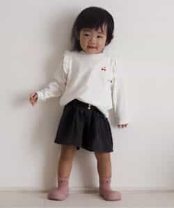 The After School 七分袖カットソー 7days Style |ワンポイント肩フリルTシャツ（V406934）|apres
