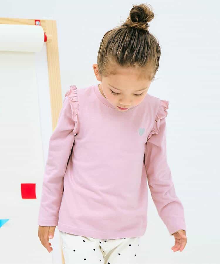 7days Style |ワンポイント肩フリルTシャツ