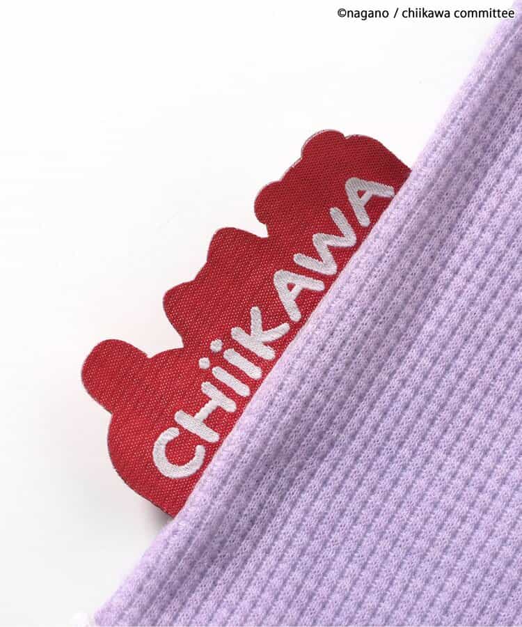 【アニメちいかわ】ワッフルヘンリーネックTシャツ(セットアップ可)_962882