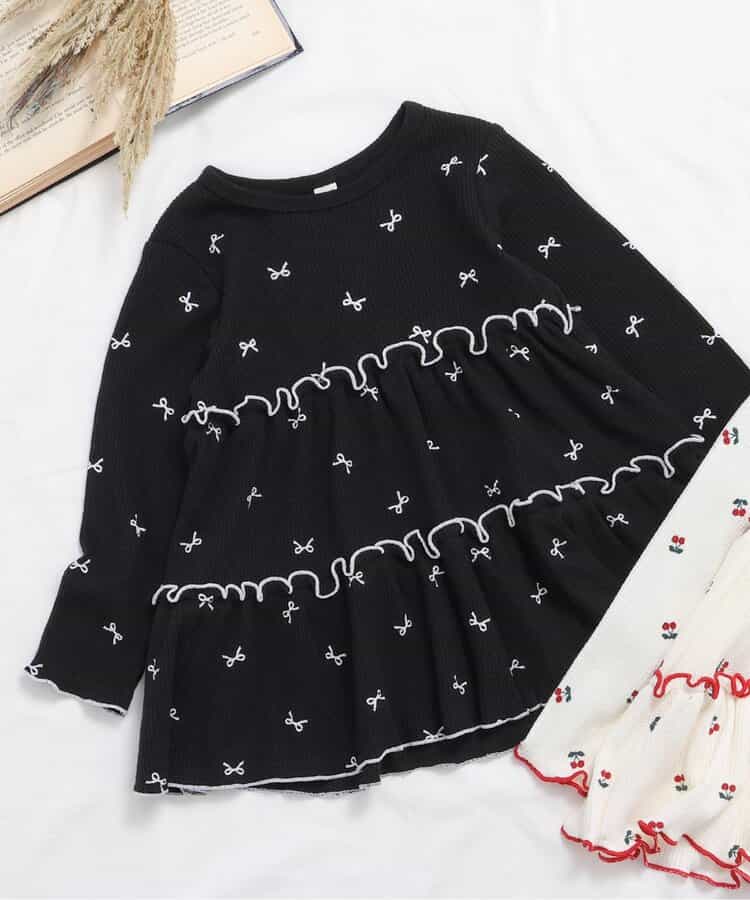 ★SALE★WEB限定 ワッフルティアードTシャツ