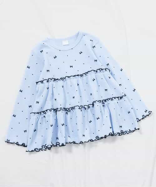 ☆1/8(木)21時～3点10％OFF☆WEB限定 ワッフルティアードTシャツ