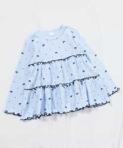 ☆2/10(火)お昼12:59まで3点10％OFF☆WEB限定 ワッフルティアードTシャツ