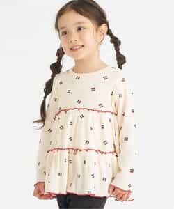 ☆2/10(火)お昼12:59まで3点10％OFF☆WEB限定 ワッフルティアードTシャツ