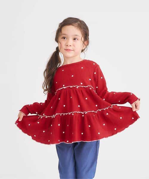 WEB限定 ワッフルティアードTシャツ