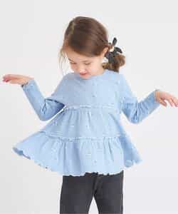 ☆2/10(火)お昼12:59まで3点10％OFF☆WEB限定 ワッフルティアードTシャツ