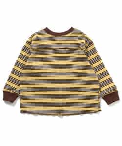 【リンク】ヘンリーネックマルチボーダーTシャツ_963721