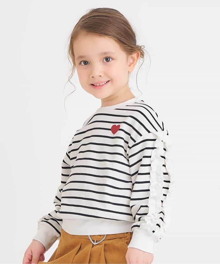 WEB限定 メロウフリルトレーナー/7days Style