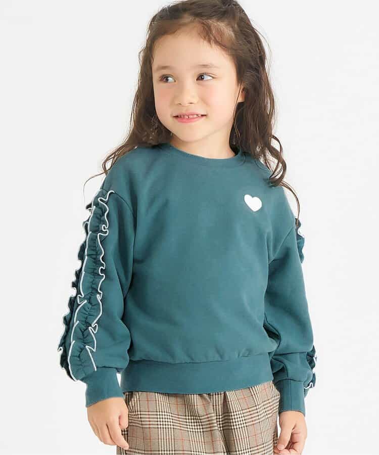 WEB限定 メロウフリルトレーナー/7days Style