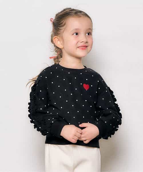 WEB限定 メロウフリルトレーナー/7days Style