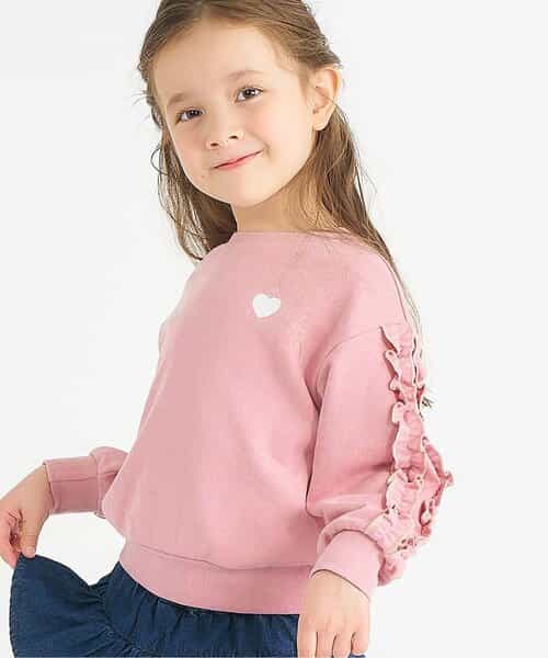 WEB限定 メロウフリルトレーナー/7days Style