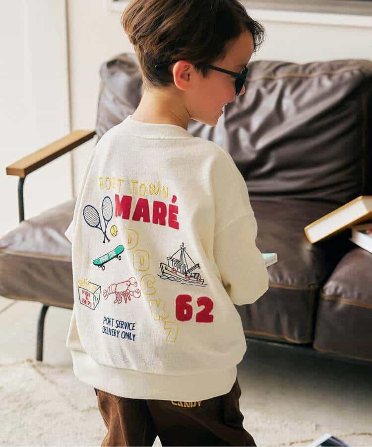 スーベニア刺繍トレーナー