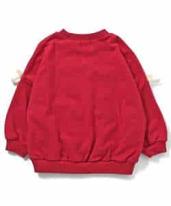 ニットリボン刺繍ロゴトレーナー_972408