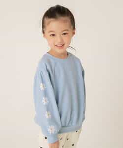 WEB限定 袖モチーフトレーナー/7days Style