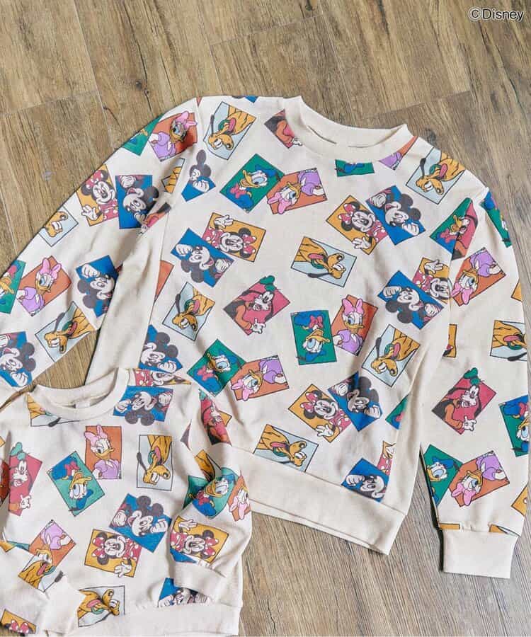 ★SALE★【リンク】ディズニーキャラクターアソートトレーナー＿おとな