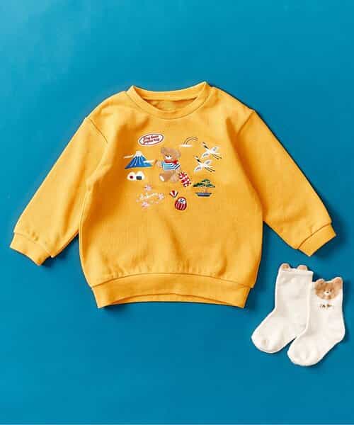 tiny bear 3柄CITYモチーフトレーナー