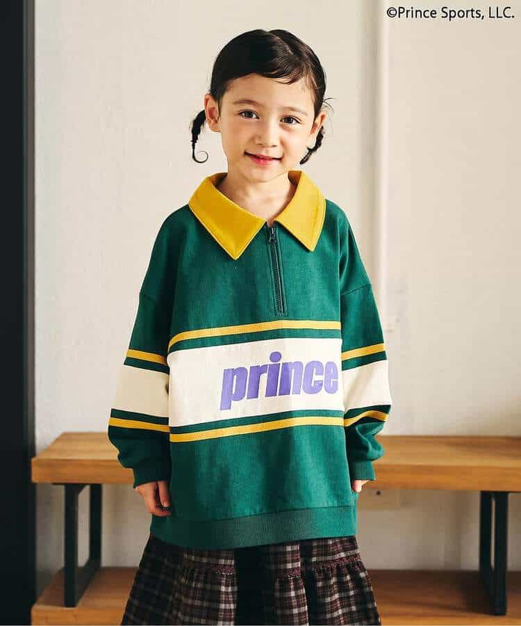 【リンク】【Prince】 après les cours 別注ハーフジップトップス(セットアップ可)