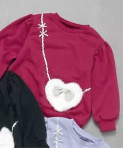 ★SALE★3柄アソートポシェットトレーナー